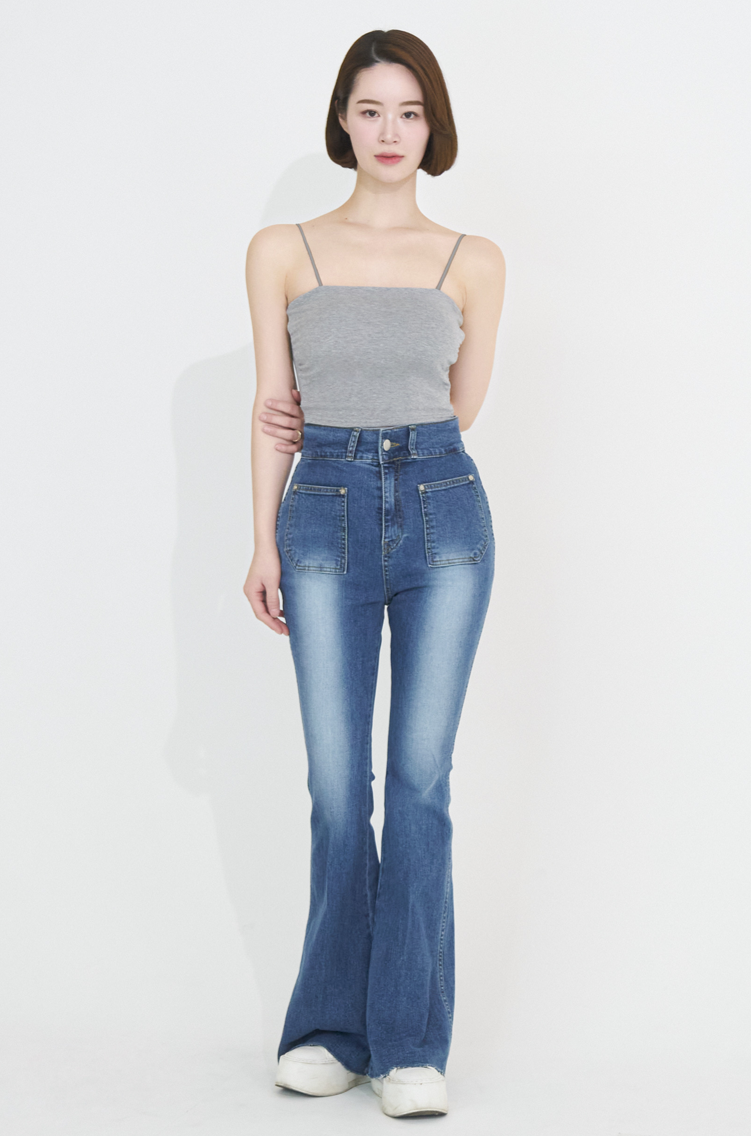 メイクミー フレアデニム