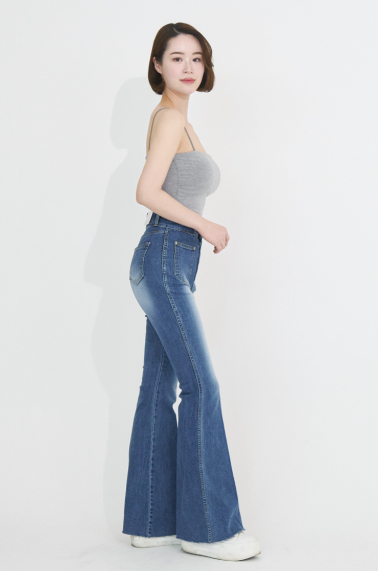 メイクミー フレアデニム